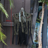 Cifeeo Scream Scarecrow Garden Ghostface Yard Hanging Scary Halloween Ghostface Scarecrow Repeller Bird Insect repellent