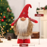 Christmas Decorations for Home Big Santa Claus Doll Children Xmas New Year Gift Christmas Tree Decor Wedding Party Supplies