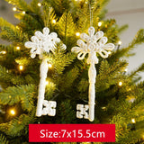 Cifeeo New Year 2023 Decor Christmas Gifts Navidad Tree Hanging Pendants Natal Noel Xmas Party Ornaments Christmas Decor For Home