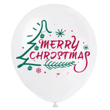 red/green santa tree christmas balloons gift new year party latex confetti balloon christmas decorations for home navidad 2022