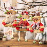Christmas Gift New Year 2021 Cute Christmas Dolls Santa Claus Snowman Elk Noel Christmas Tree Decoration for home Xmas Navidad 2020 Kids Gift