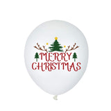 10pcs red/green Santa Xmas Tree christmas balloons gift new year party latex balloon christmas decorations for home navidad 2021