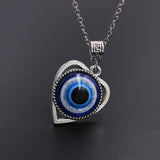 Back To School  1PC Blue Glass 30mm Evil Eye Pendants Necklace For Women Men Turkey Evil Eyes Lucky Necklace Choker Jewelry Accessories