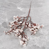 Christmas Gift Gypsophila Artificial Flowers White Branch High Quality Babies Breath Fake Flowers Long Bouquet Home Wedding Decoration Autumn