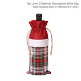 Christmas Wine Bottle Cover Merry Christmas Decorations For Home  Christmas Ornament New Year  Xmas Navidad Gifts