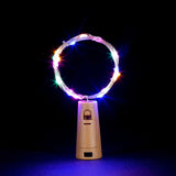 String Light with Bottle Stopper 2m 20leds Cork Shaped Wine Bottle Lights Decoration for Alloween Christmas Holiday Party