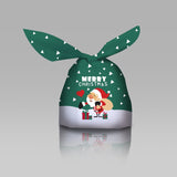 Christmas Gift 3/10Pcs Santa Gift Bag Candy Bag Snowflake Crisp Drawstring Bag Merry Christmas Decorations for Home New Year  Noel Presents