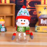 Christmas Gift Candy Jar Snowman Santa Storage Bottle Sweet Christmas  Can Boxes Child Kids Gifts Holder New Year  Navidad