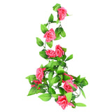 Christmas Gift Artificial Green Eucalyptus Willow Leaves Garland Vine Wedding Greenery Home Birthday Party Table Wall Green Leaves Decoration