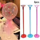 Cifeeo 7/10 Tube Balloon Stand Birthday Balloons Arch Stick Holder Wedding Decor Baloon Globos Birthday Party Decorations Kids Ballon