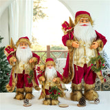 Christmas Gift New Year  Christmas Decorations For Home 30/45/60cm Santa Claus Doll Children gifts Christmas Xmas Tree Ornaments Navidad