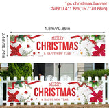 Merry Christmas Santa Claus Banner Hanging Ornaments Christmas Decoration For Home  Xmas Navidad Noel Gifts New Year