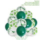 PATIMATE 167pcs Green Balloon Garland Latex Balloon Arch Safari Jungle Party Wild One Birthday Party Decoration Kids Baby Shower
