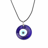 Back To School  1PC Blue Glass 30mm Evil Eye Pendants Necklace For Women Men Turkey Evil Eyes Lucky Necklace Choker Jewelry Accessories