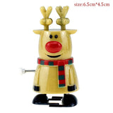 Christmas Gift Funny Wind Up Toy Santa Claus Elk Snowman Christmas Kindergarten Gift Merry Christmas Decor For Kids Xmas Gifts Favor