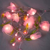 Christmas Gift  Lamp string roses string lights Festival wedding decorative lights romantic style valentine gift