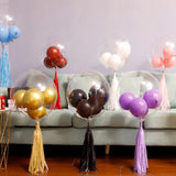 DIY LED Balloon Stand with Tassel Birthday Party Decorations Wedding Balloons Baby Shower Decorations Baloon Led Bobo Balloons