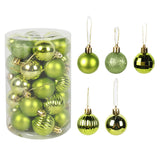 34pcs/lot Colorful Christmas Balls Xmas Tree Ornaments Christmas Tree Balls Kerst Navidad Natal Decorations New Year 2021 Gift