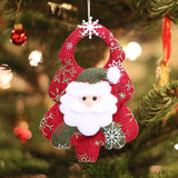 Christmas Gift Santa Snowman Pendants Navidad Xmas Tree Ornaments Hanging Doll Craft Decor Supplier Christmas Decorations for Home Kids Gift