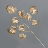 Golden Artificial Plants Maple Leaf Christmas Decor Home Living Room Desk Decoration Party Wedding Holiday  Flower Arrangement