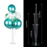 WEIGAO Blue One Foil Balloons Set First Birthday Decor One Year Old Number Balloons Baby Shower Boy 1st Birthday Decor Supplies