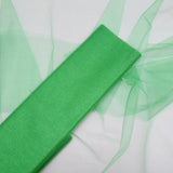 Christmas Gift 10Meter 48/72cm Sheer Crystal Organza Tulle Roll Fabric Birthday Party Supplies for Wedding Arches Chair Sashes Party Decoration