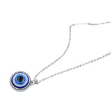 Back To School  1PC Blue Glass 30mm Evil Eye Pendants Necklace For Women Men Turkey Evil Eyes Lucky Necklace Choker Jewelry Accessories