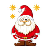 Christmas Gift Christmas Santa Claus Window Stickers Wall Ornaments Christmas Pendant Merry Christmas For Home Decor Happy New Year 2021 Noel