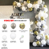 Back to school decoration  Cifeeo  169 Pcs Balloons Garland Wreath Metallic Confetti Balloon DIY Wedding Backdrop Arch Kit Baby Shower Birthday Party Decoration