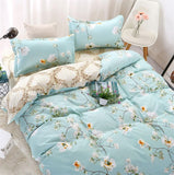 Cifeeo Nordic 220x240 Duvet Cover Bed Linen Bedding Set Cute Printed Quilt Cover Bedsheet Pillowcase Single Queen King Size Bedclothes