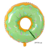 Christmas Gift Donut Balloon Candy Ice Cream Balloons Baby Shower Summer Birthday Party Supplies Kid Toys Donut Grow Up Decoration