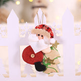 Christmas Gift Supplier 2021 Christmas Decorations for Home Pendants Navidad Christmas Tree Ornaments Hanging Doll Craft Decor Kids Gift