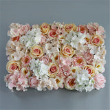 Christmas Gift 40x60cm Artificial Flower Wall Backdrop DIY Christmas Wedding Decoration Birthday Party Shop Window Flower Backdrop Panel Decor