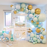 Christmas Gift 124pcs DIY Balloon Garland Macaron Mint Pastel Balloons Party Decoration Birthday Wedding Baby Shower Anniversary Party Supplies