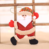 Christmas Gift Supplier 2021 Christmas Decorations for Home Pendants Navidad Christmas Tree Ornaments Hanging Doll Craft Decor Kids Gift