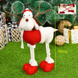 Christmas Gift Navidad Reindeer Christmas Figures Decorations New Year Christmas Tree Decorations Christmas Elk Ornaments For Home Windown