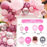 Rose Gold Balloon Arch Garland Kit Wedding Birthday Baloon Birthday Party Decor Kids Baby Shower Latex Confetti Ballon