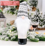 Christmas Wine Bottle Cover Merry Christmas Decorations For Home  Christmas Ornament New Year  Xmas Navidad Gifts