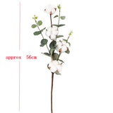 Natural Dried Cotton Flowers Stems Farmhouse Artificial Cotton Filler Floral Fake Flower DIY Home Wedding Christmas Decorations