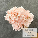 Artificial Hydrangea Flowers Wedding Home Autumn Decoration High Quality Big Bouquet Luxury Fake Flower Arrangement  Home Decore