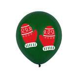 red/green santa tree christmas balloons gift new year party latex confetti balloon christmas decorations for home navidad 2022