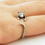 mouse Rings for Men Vintage Elephant Open Ring Fashion Chainring Wholesale Jewelry 2021 Trendy Jewelry