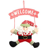 Christmas Gift Merry Christmas Decorations For Home 2020 Ornaments Garland New Year Noel Porch Sign Xmas Door Decor Hanging Cloth Navidad Gifts