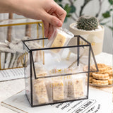 StoBag 10pcs Transparent Portable Box Wedding Birthday Party Baby Shower Baking Cookies Cake Boxes And Packaging Decoration