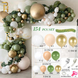 Back to school decoration  Cifeeo  169 Pcs Balloons Garland Wreath Metallic Confetti Balloon DIY Wedding Backdrop Arch Kit Baby Shower Birthday Party Decoration