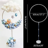 70/100/130/160cm Balloon Stand Wedding Decoration Happy Birthday Party Balloons Stick Holder Baloon Accessories Festival Globos