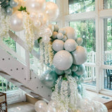 Christmas Gift 78Pcs Pearlescent White Latex Balloons Garland Arch Wedding Birthday Decorations Baby Shower Home Decors Balloon Arch Balloons
