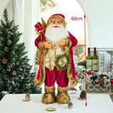 Christmas Gift New Year  Christmas Decorations For Home 30/45/60cm Santa Claus Doll Children gifts Christmas Xmas Tree Ornaments Navidad