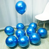 50pc 10inch 5inch Gold Silver Black Metal Latex Balloons Wedding Decorations Matte Helium Globos Birthday Party Decoration Adult