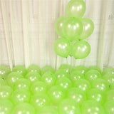 10/30/50pcs 10inch 1.5g Pearl Latex Balloons Birthday Party DIY Golobs Arch Wedding Bridal Decorations Baby Shower Air Ballon